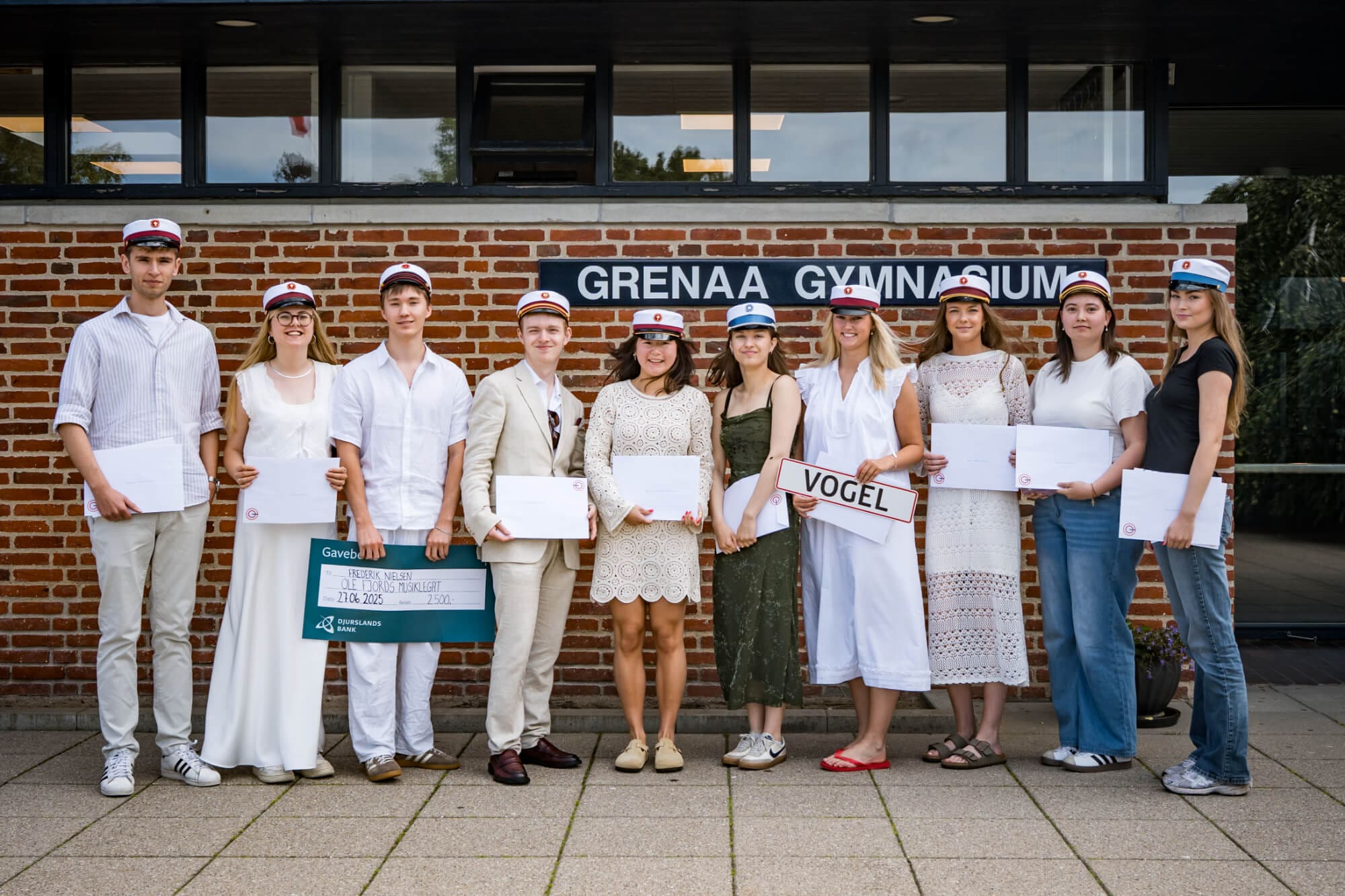 Dimission på Grenaa Gymnasium 2025